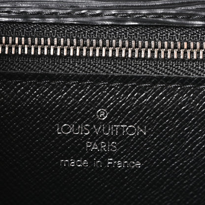 Louis Vuitton Epi Pochette Sellier Dragonne Clutch Black 6 of 9