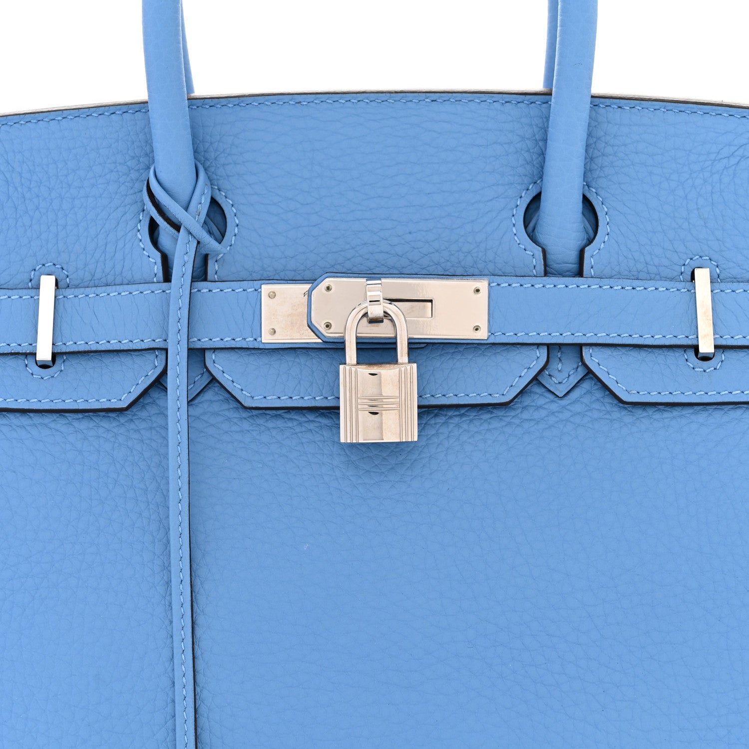 Hermes Togo BIRKIN 30 Bleu Paradis 8 of 11