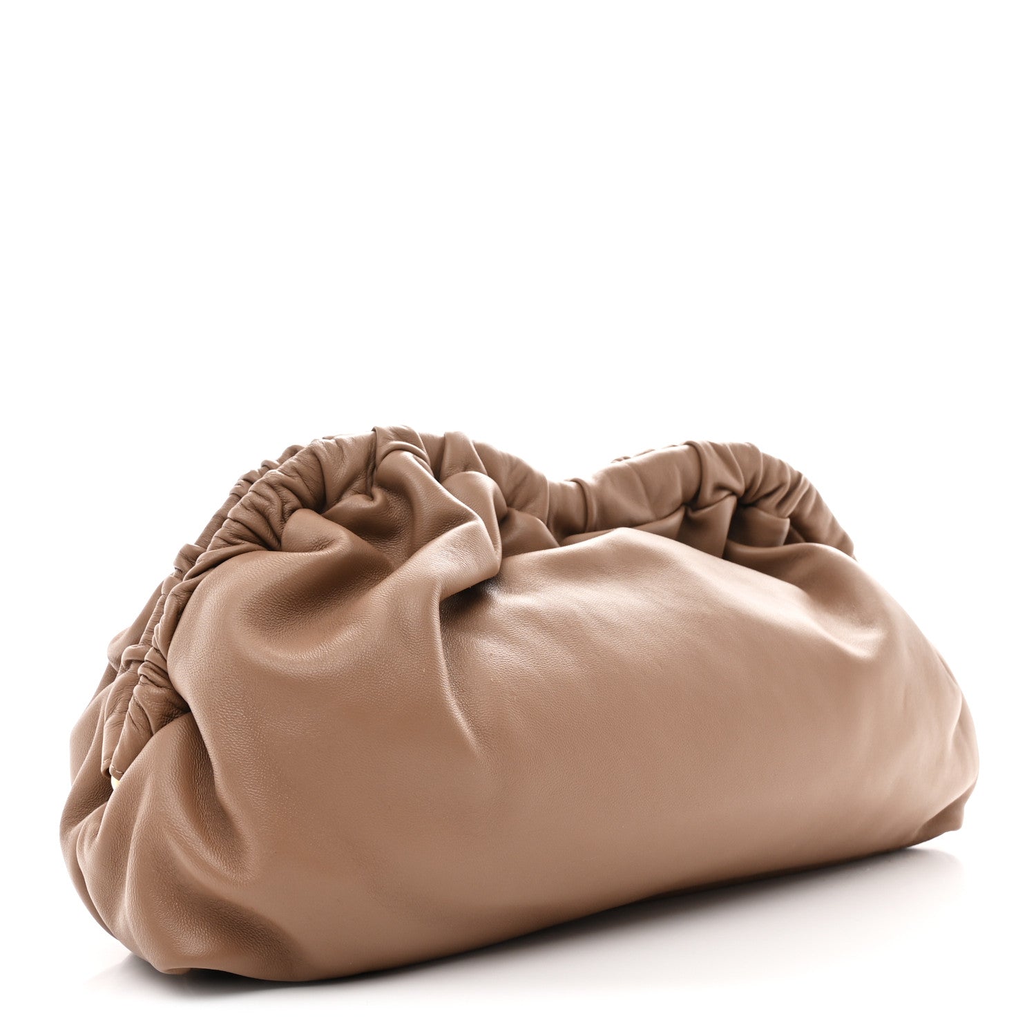 Mansur Gavriel Lambskin Cloud Clutch Biscotto 3 of 9