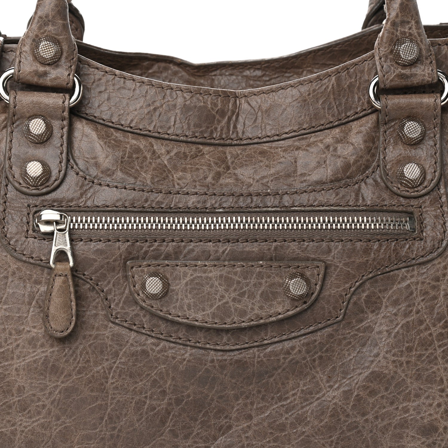 Balenciaga Agneau Giant 12 Silver Hardware Velo Gris Poivre 8 of 12