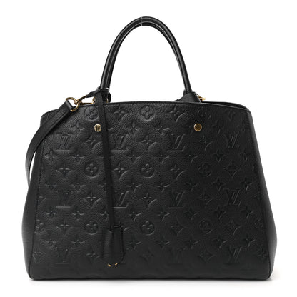 Louis Vuitton Empreinte Montaigne GM Black 1 of 9