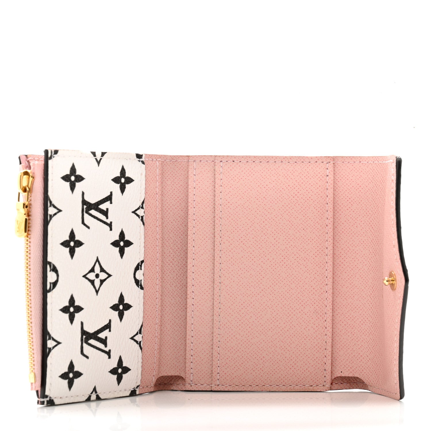 Louis Vuitton Monogram Giant Zoe Wallet Rouge Rose 5 of 9