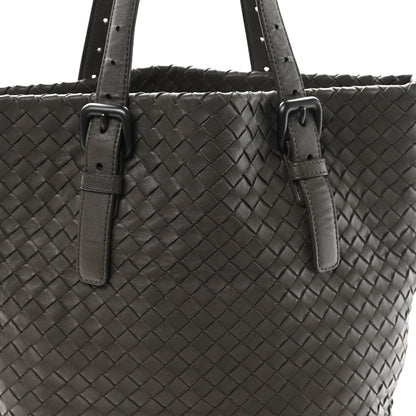 Bottega Veneta Nappa Intrecciato Small Seamless Tote  Grey 8 of 10