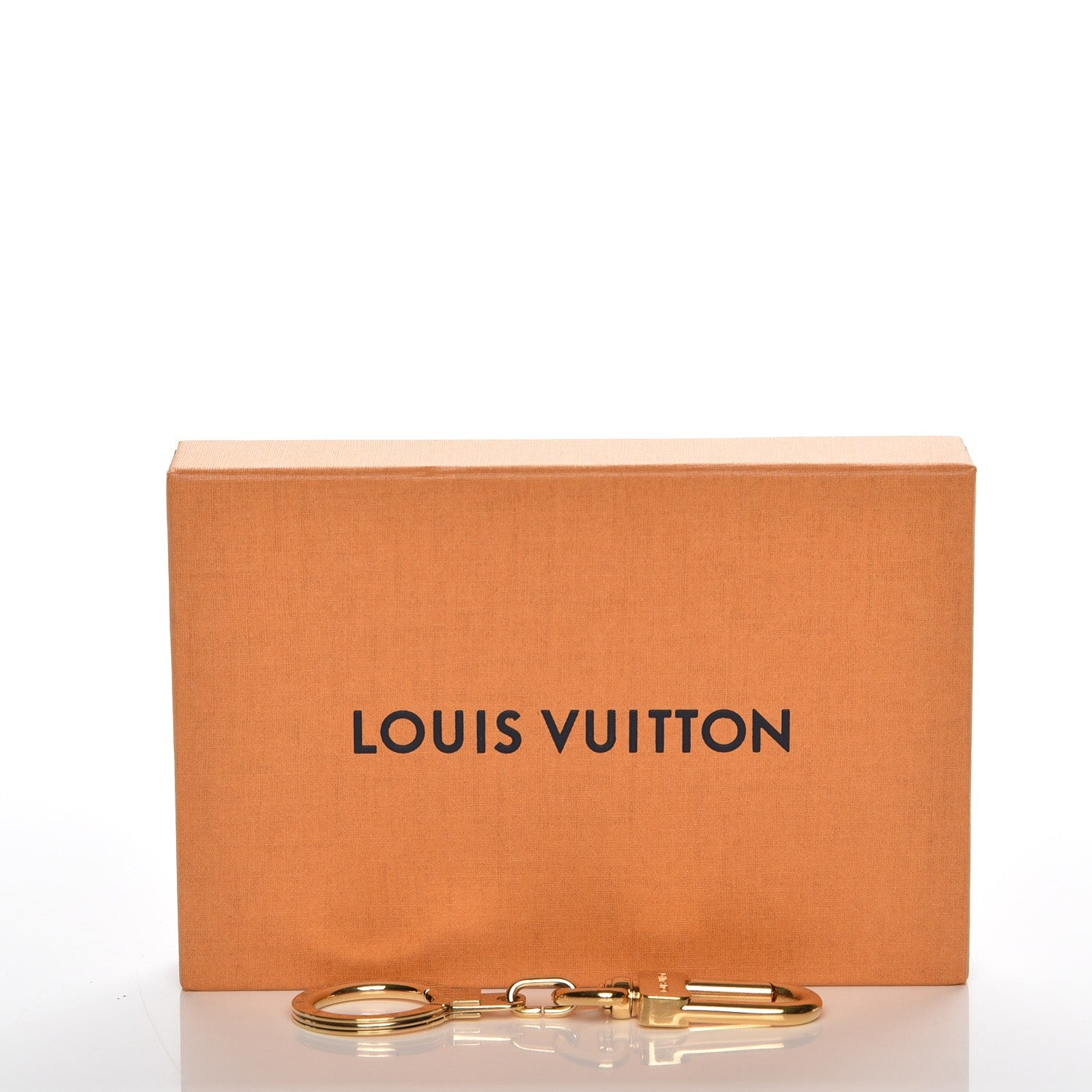 Louis Vuitton Pochette Extender Key Ring Gold 4 of 4
