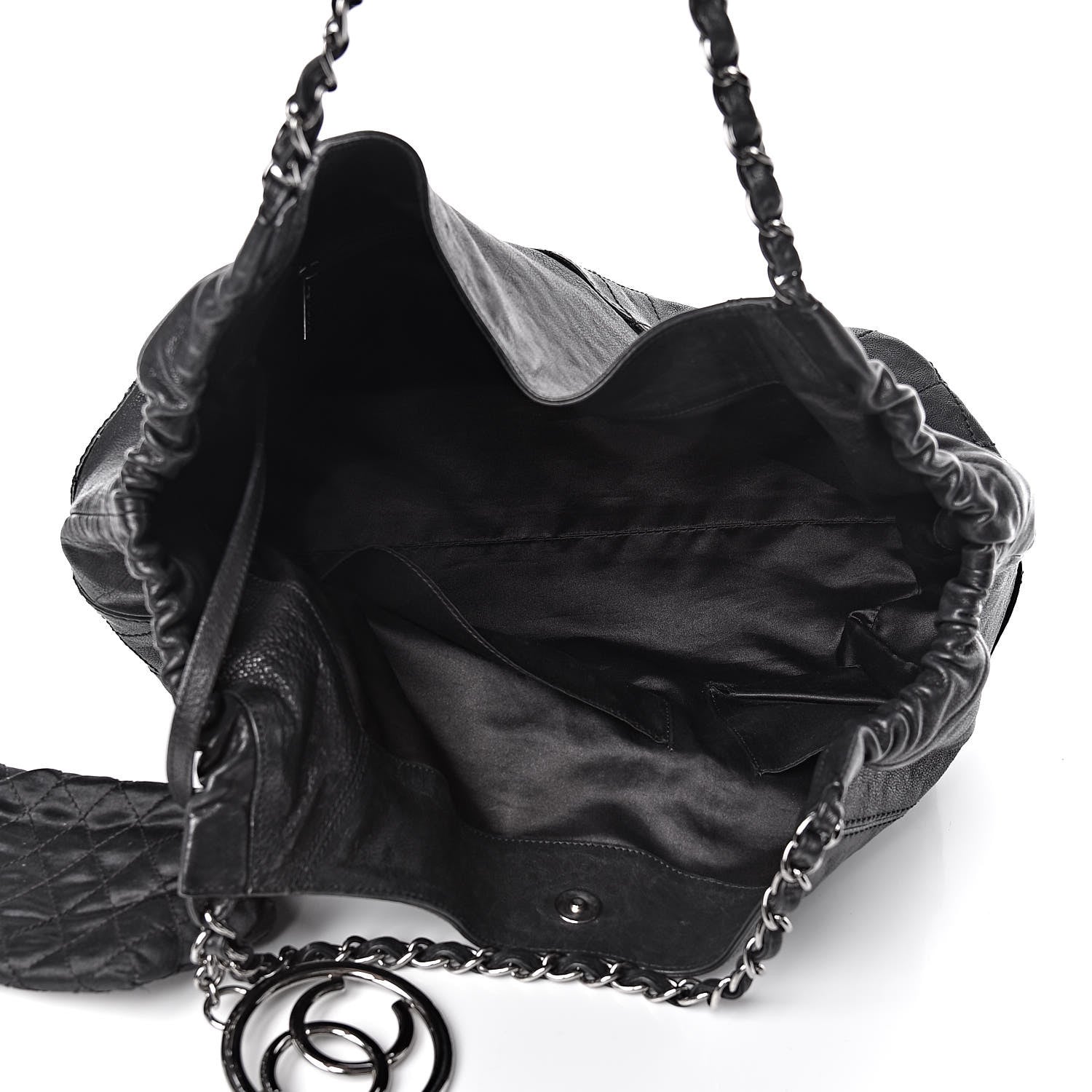 Chanel Calfskin Baby Coco Cabas Black 5 of 11