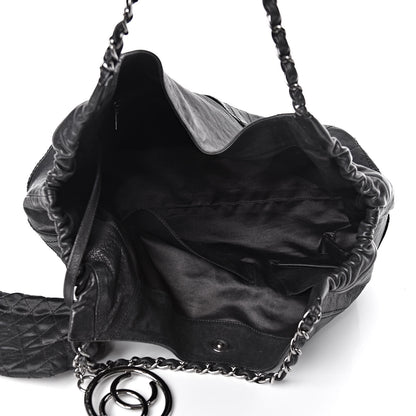 Chanel Calfskin Baby Coco Cabas Black 5 of 11