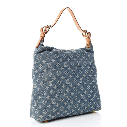Louis Vuitton Denim Baggy GM Blue 3 of 16