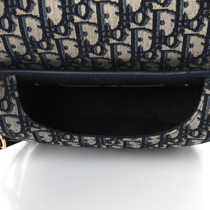 Christian Dior Oblique Medium Bobby Flap Blue 4 of 4