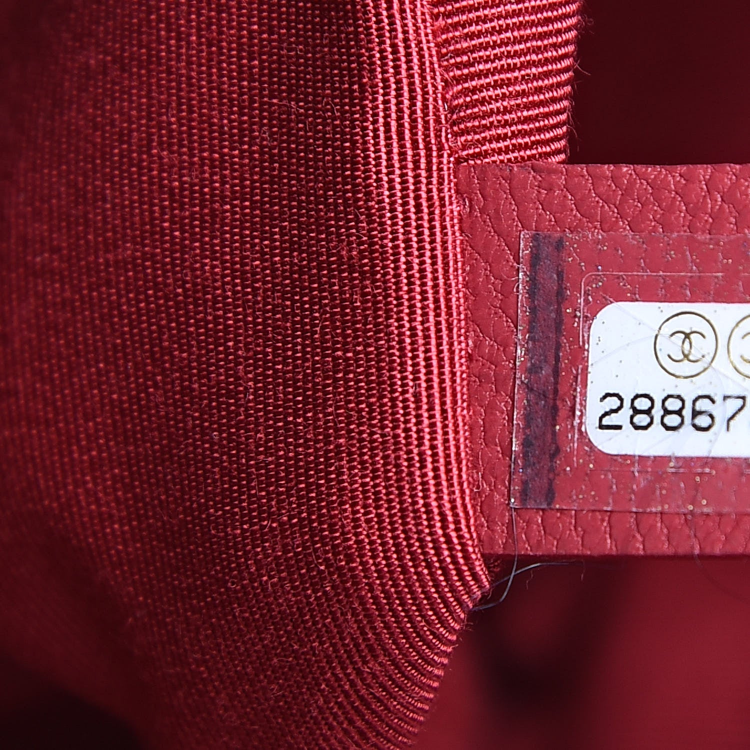 Chanel Lambskin Quilted Medium 19 Flap Red 7 of 10