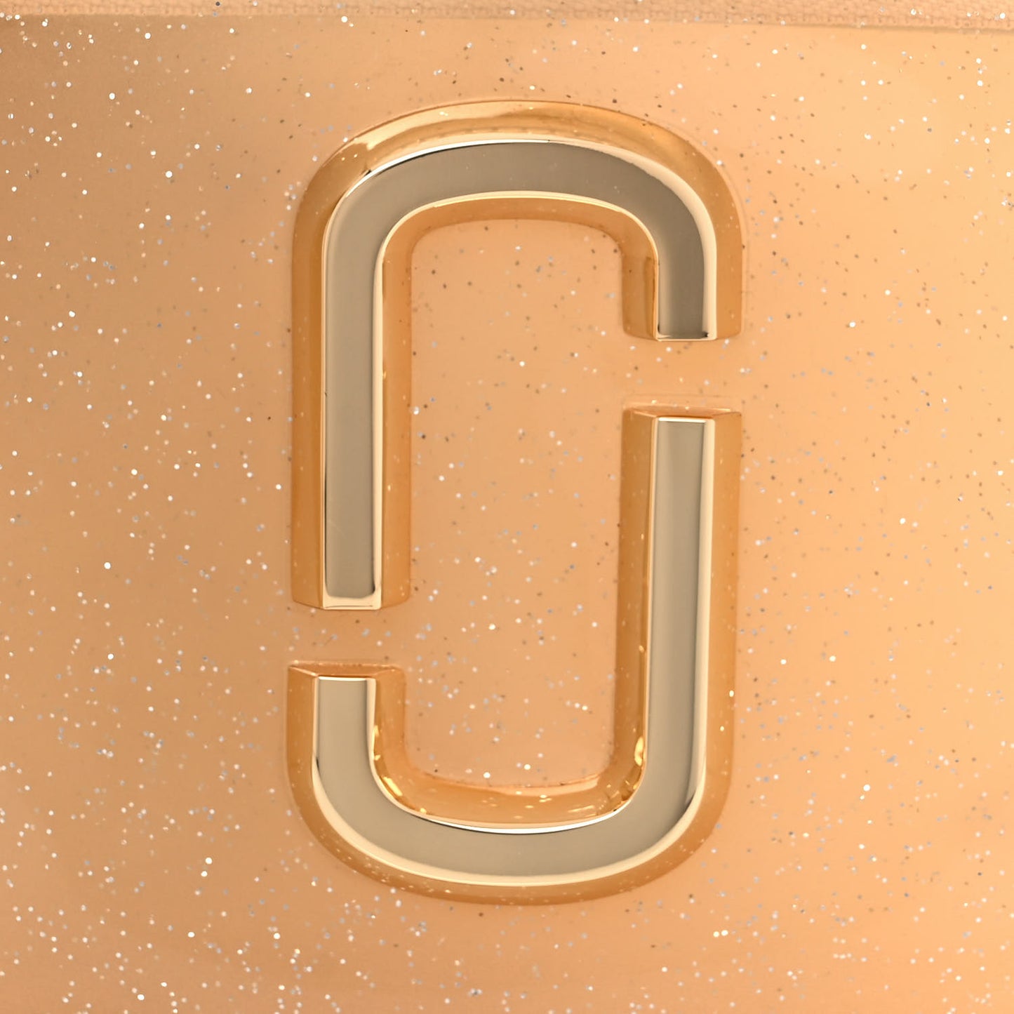 Jelly Glitter Small Snapshot Camera Bag Gold Silver