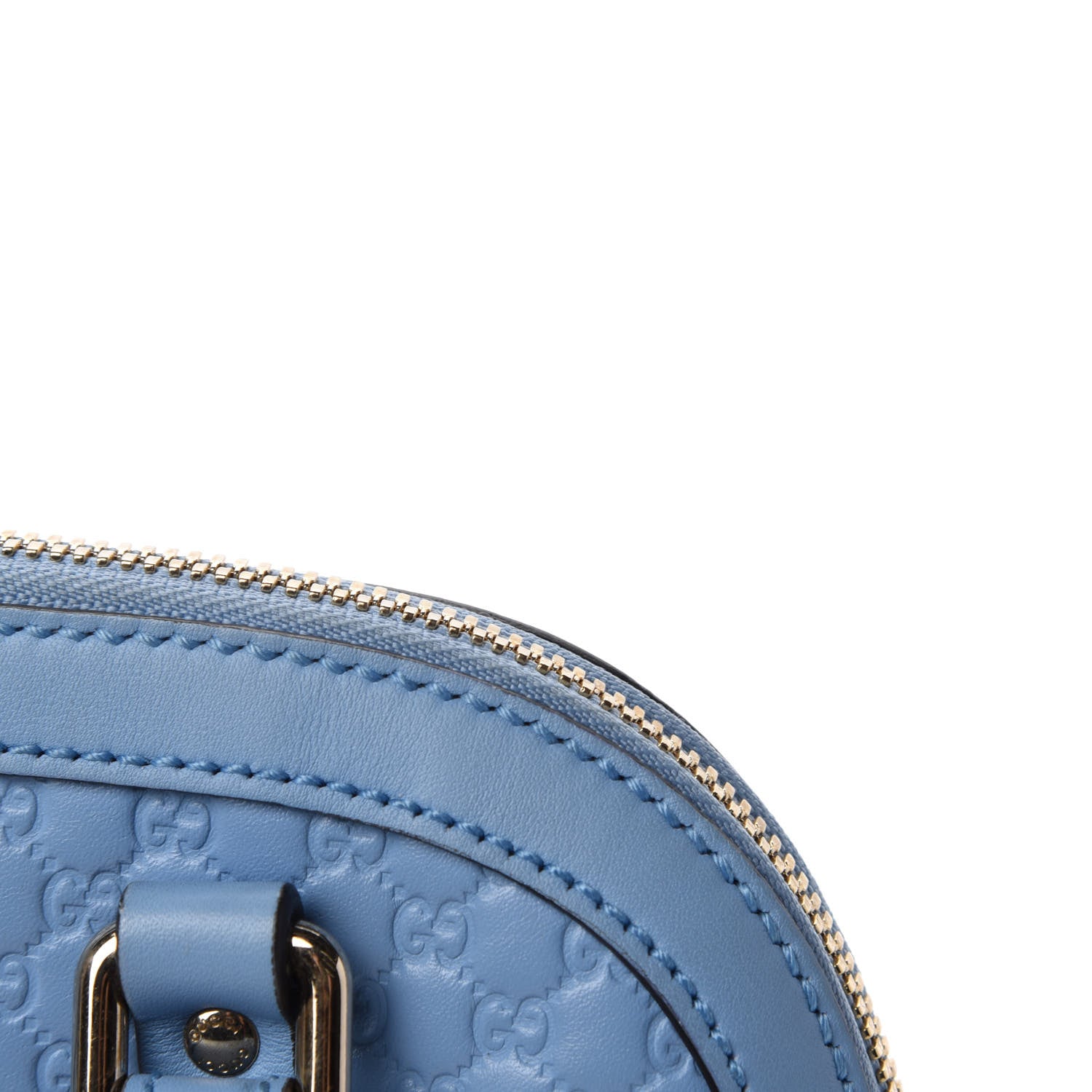 Gucci Microguccissima Mini Dome Bag Mineral Blue 12 of 15