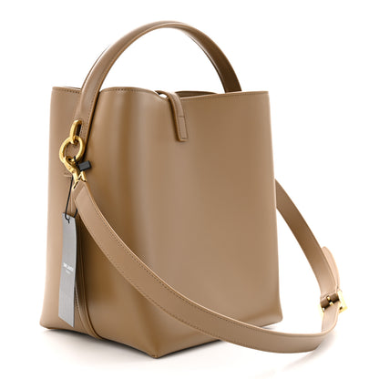 Saint Laurent Shiny Calfskin Le 37 Bucket Bag Dark Cork 4 of 12