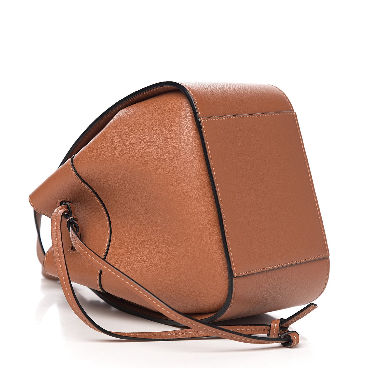 Calfskin Mini Hammock Shoulder Bag Tan