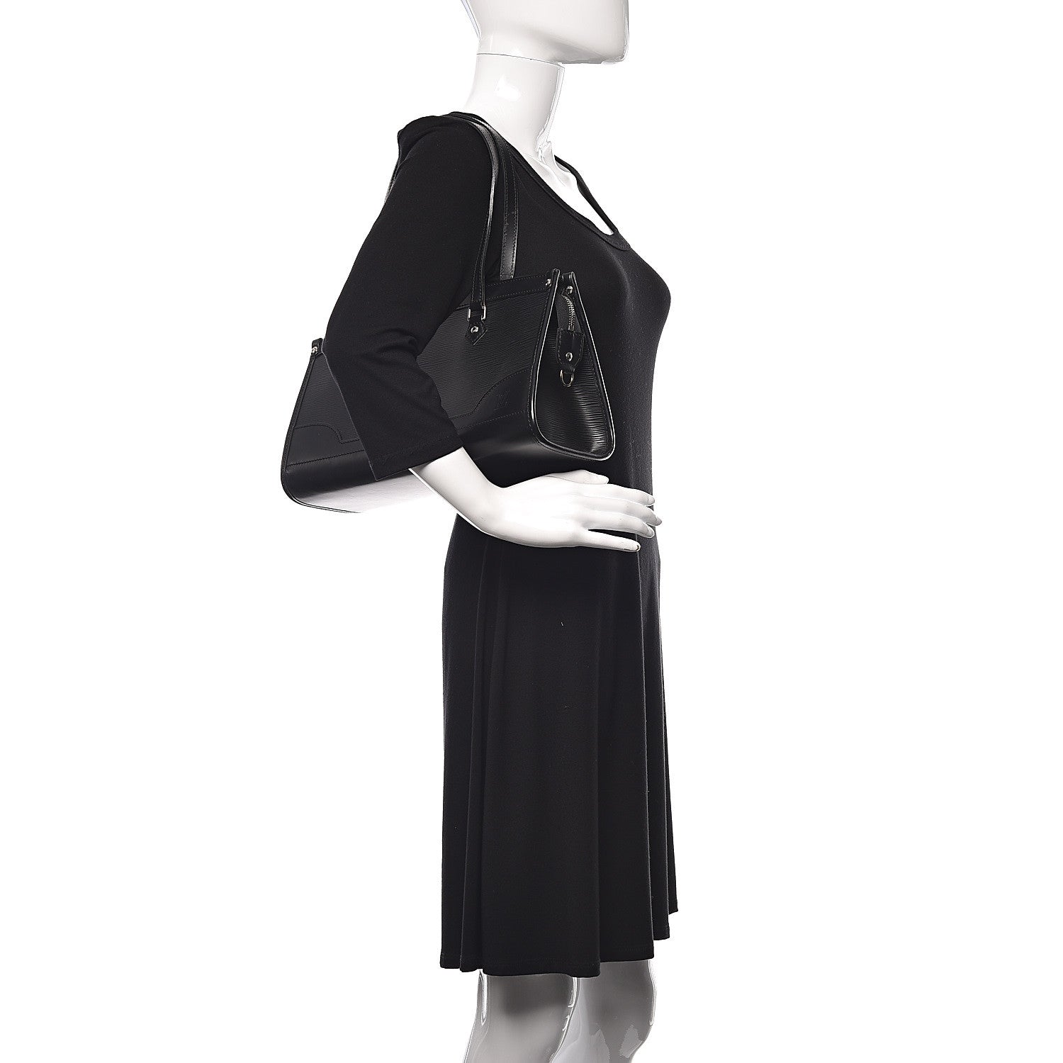 Louis Vuitton Epi Madeleine PM Black 2 of 9