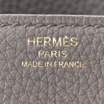 Hermes Togo Birkin 25 Etain 6 of 11