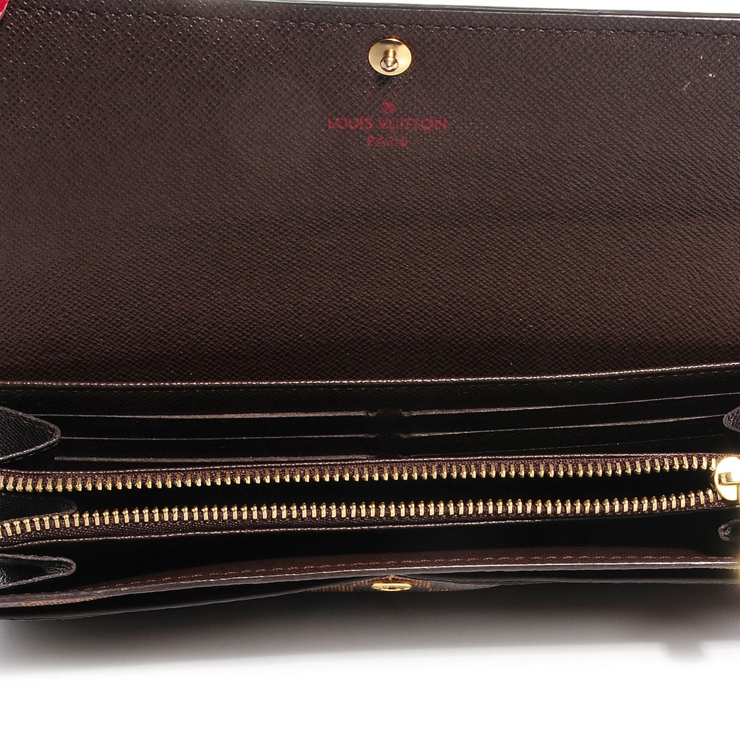 Damier Ebene Sarah Wallet