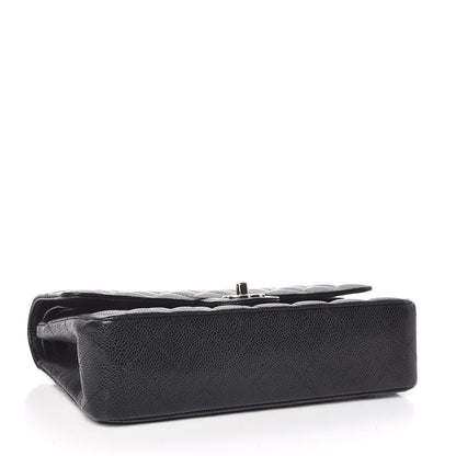 Chanel Caviar Quilted Medium Double Flap Black 4 of 10