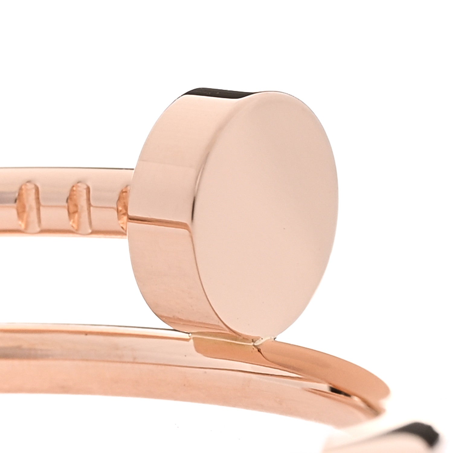 Cartier 18K Pink Gold Small Juste Un Clou Ring 59 8.75 4 of 5