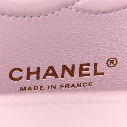 Chanel Caviar Quilted Medium Double Flap Light Pink 5 of 11