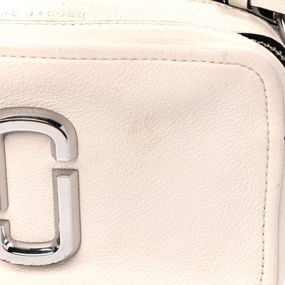 Marc Jacobs Supple Natural Grain Calfskin The Softshot 21 Bag Cream 14 of 17