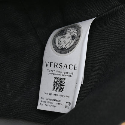 Versace Calfskin Monogram Smile Medusa Tote Multicolor 7 of 10