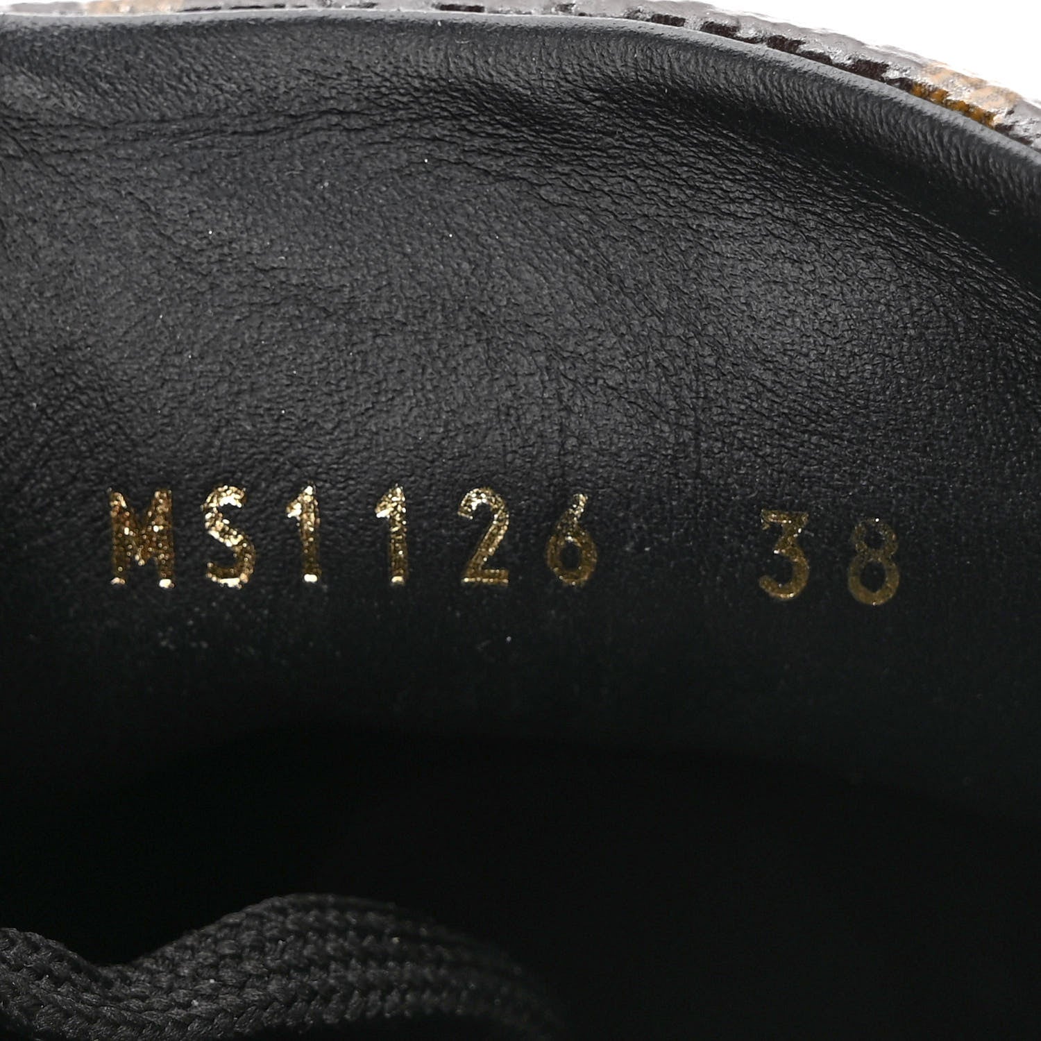 Louis Vuitton Patent Monogram Frontrow Sneakers 38 8 of 9