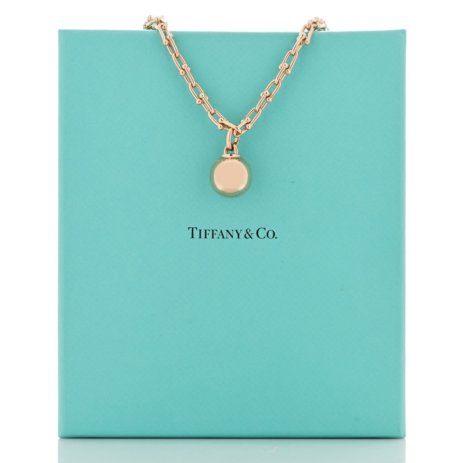 Tiffany 18K Rose Gold HardWear Wrap Necklace 4 of 4