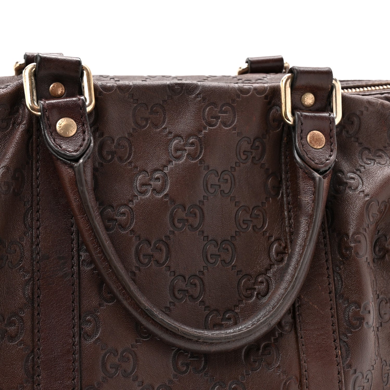 Gucci Guccissima Medium Joy Boston Brown 18 of 18