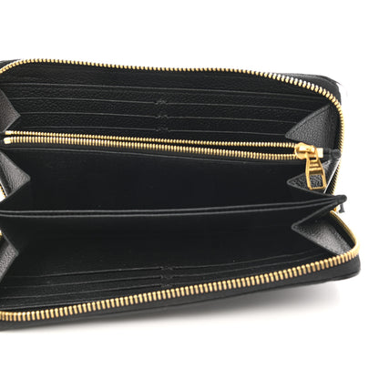 Louis Vuitton Empreinte Zippy Wallet Black 5 of 8