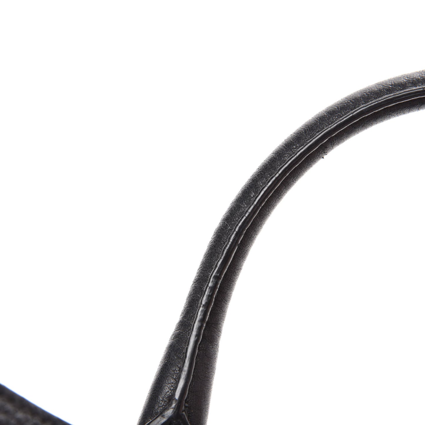 Vitello Daino Shopping Tote Black
