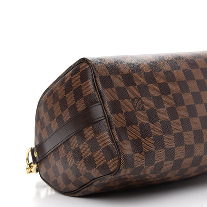 Louis Vuitton Damier Ebene Speedy Bandouliere 25 7 of 8