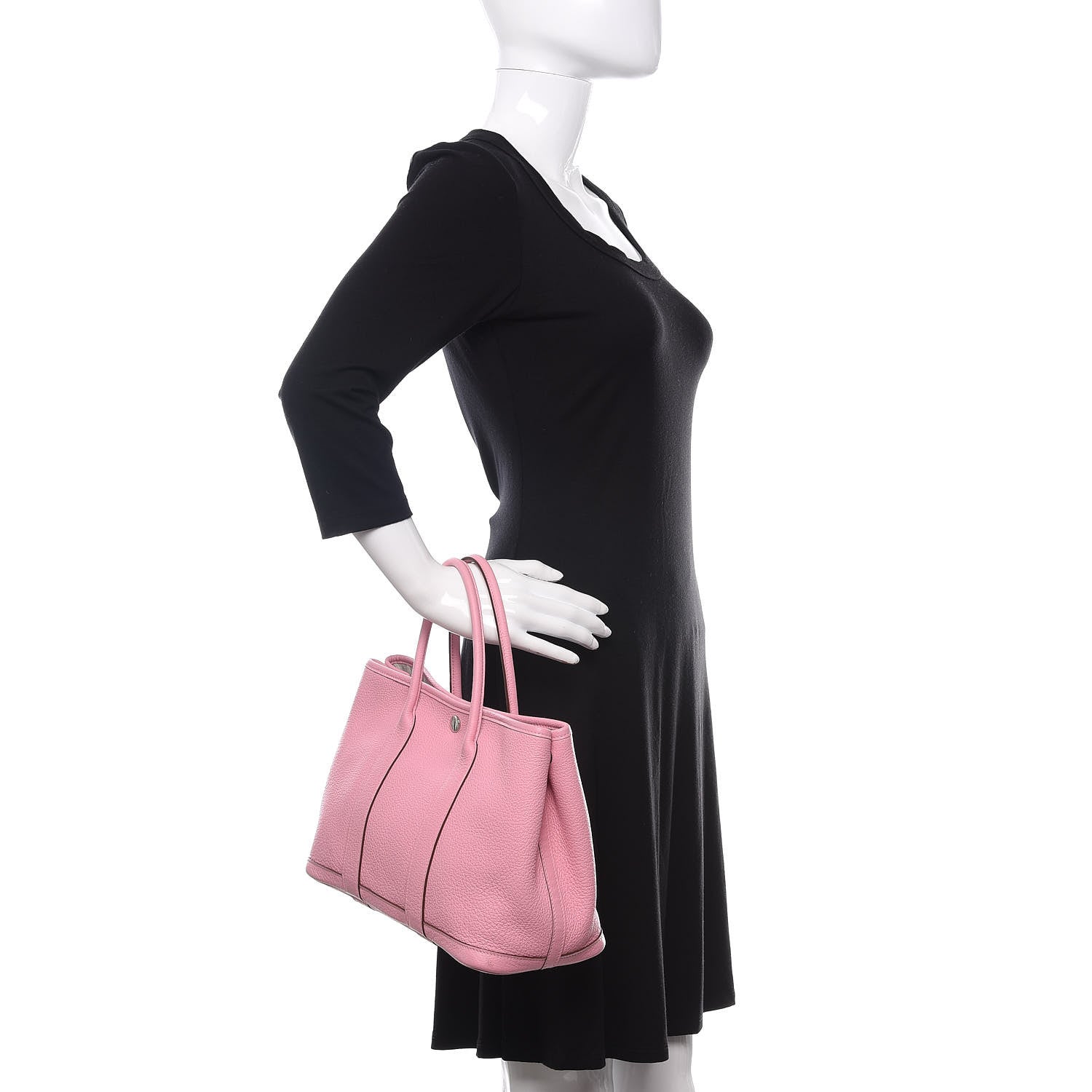 Hermes Vache Garden Party TPM 30 Rose Sakura 2 of 10