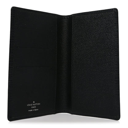 Louis Vuitton Epi Pocket Agenda Cover Black 5 of 6