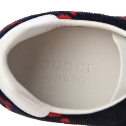 Gucci Covered Wool Big GG Monogram Mens Sneaker 7 Blue Red 7 of 9
