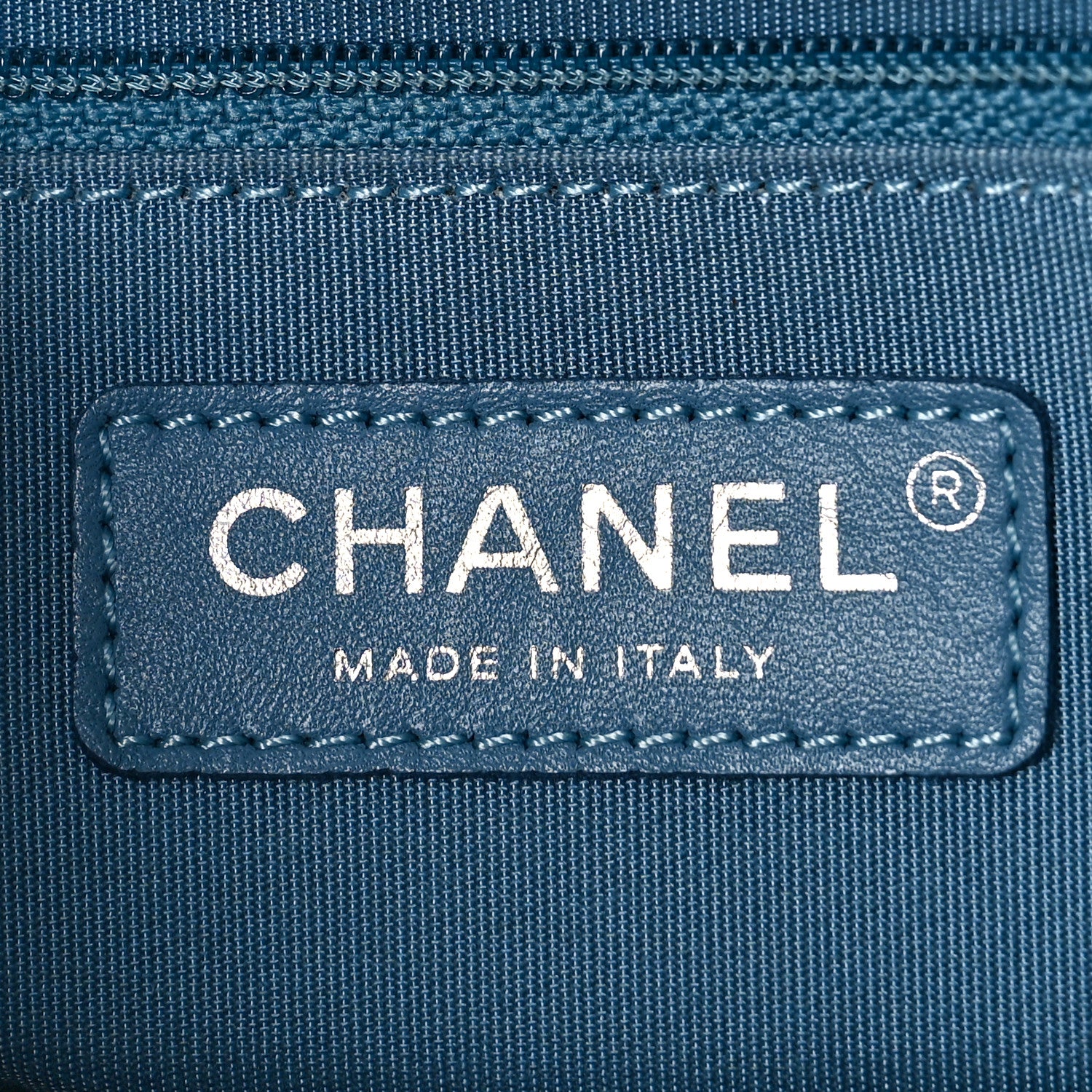 Chanel Tweed Calfskin Quilted Medium Gabrielle Hobo Navy 6 of 11