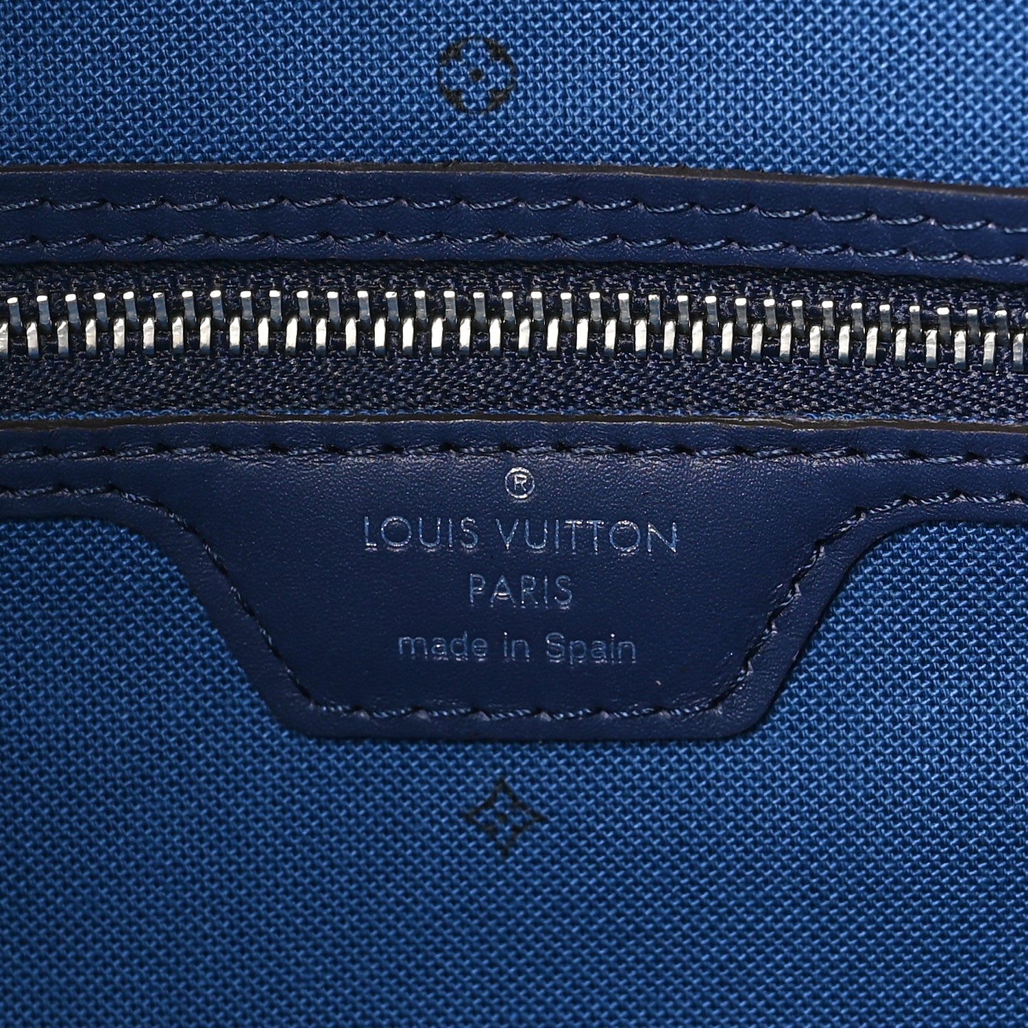 Louis Vuitton Monogram Escale Neverfull MM Blue 7 of 12