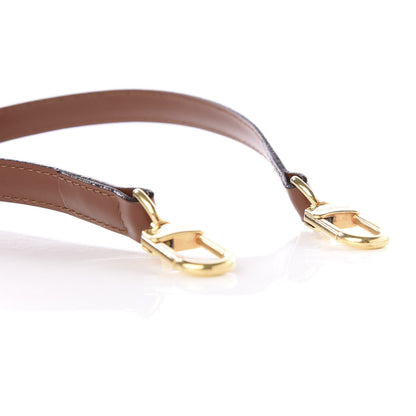Louis Vuitton Calfskin 16mm Monceau Adjustable Shoulder Strap Brown 4 of 5