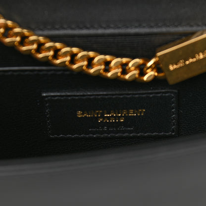Saint Laurent Calfskin Small Monogram Kate Satchel Black 7 of 11