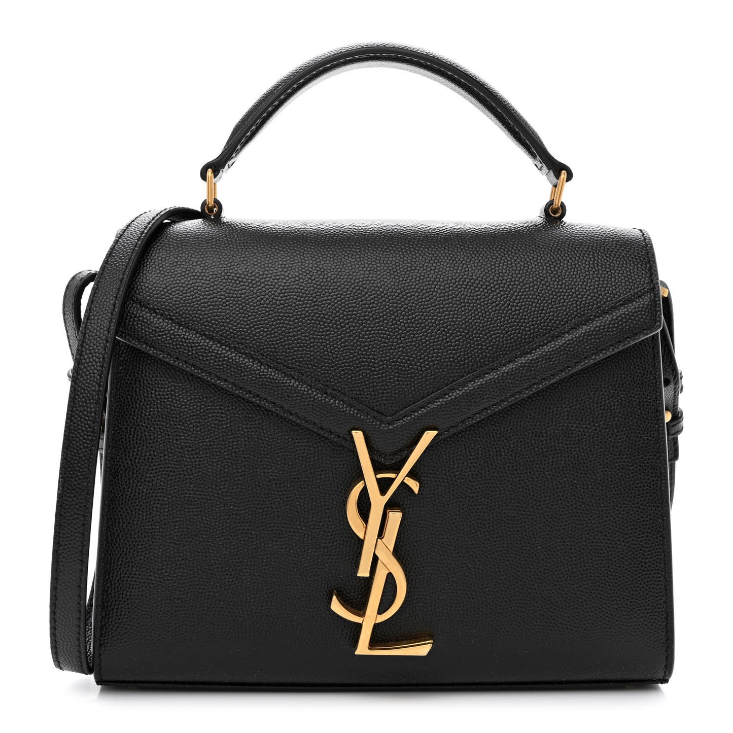 Grain de Poudre Mini Classic Monogram Cassandra Top Handle Black