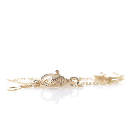 Van Cleef & Arpels 18K Yellow Gold Mother of Pearl Sweet Alhambra Bracelet 4 of 7