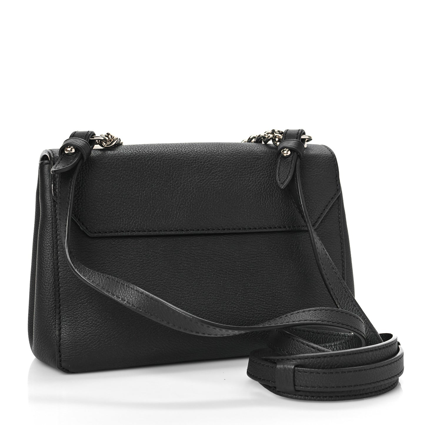 Calfskin Lockme II Chain Bag BB Black