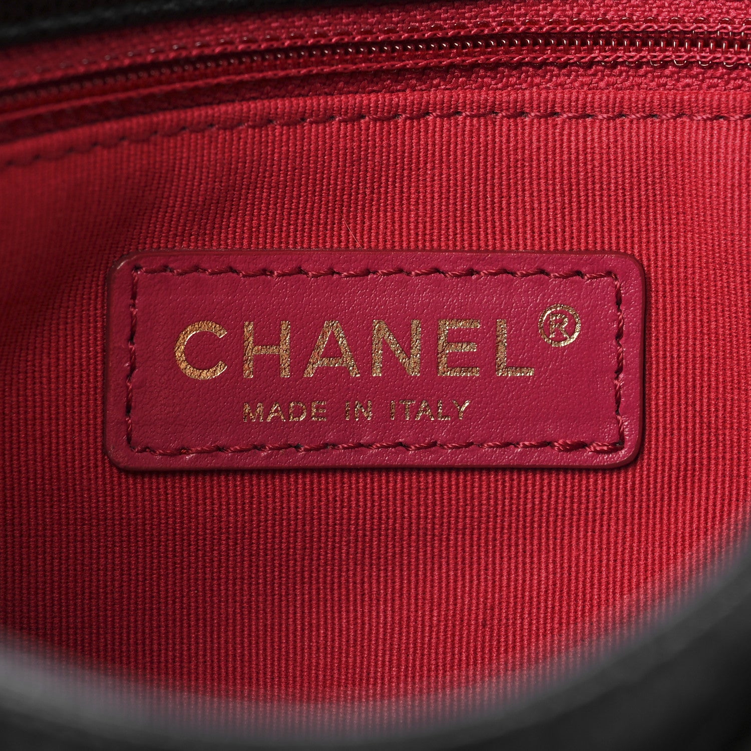 Chanel Shiny Caviar Quilted Large Chain Melody Flap Black 6 of 10