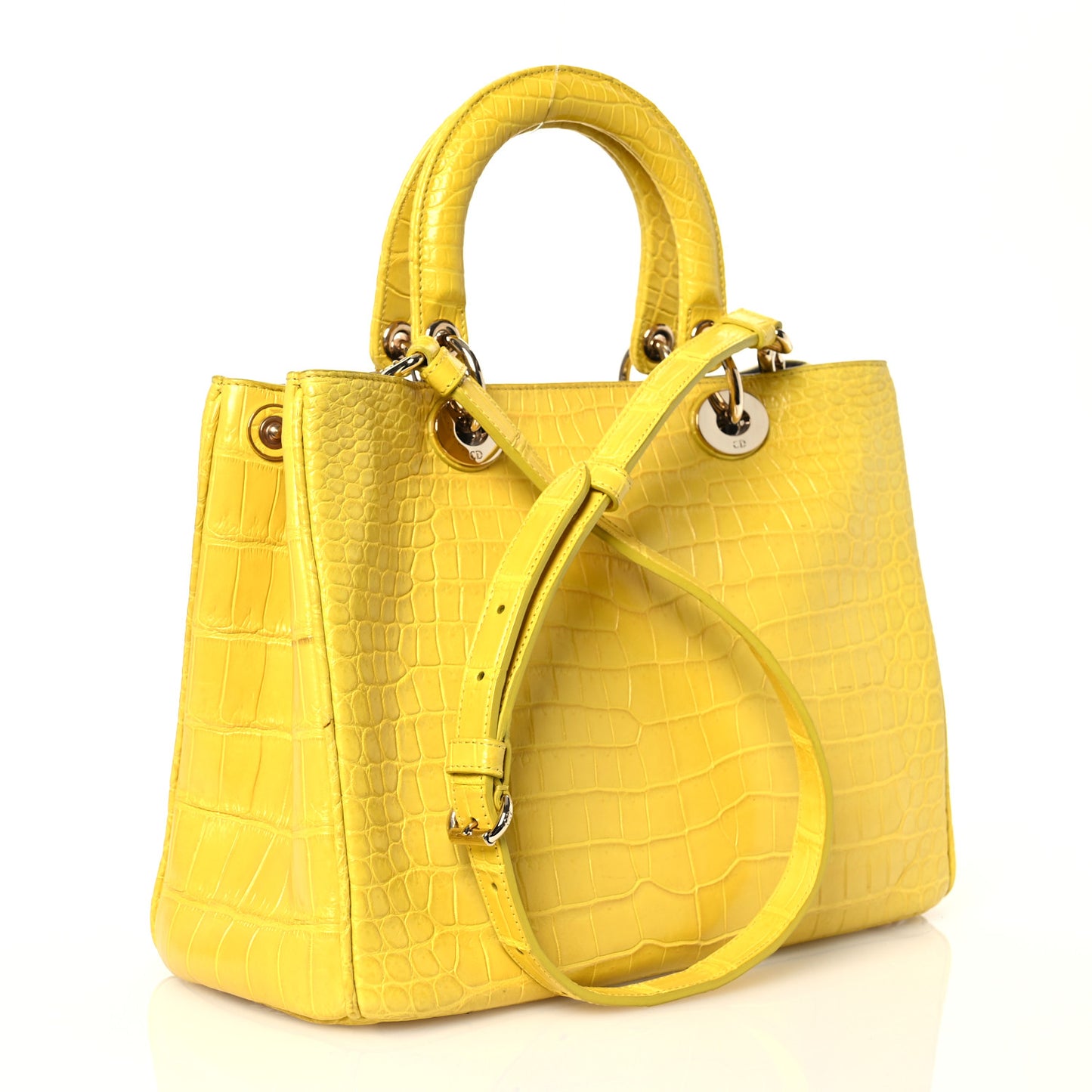 Crocodile Large Diorissimo Yellow