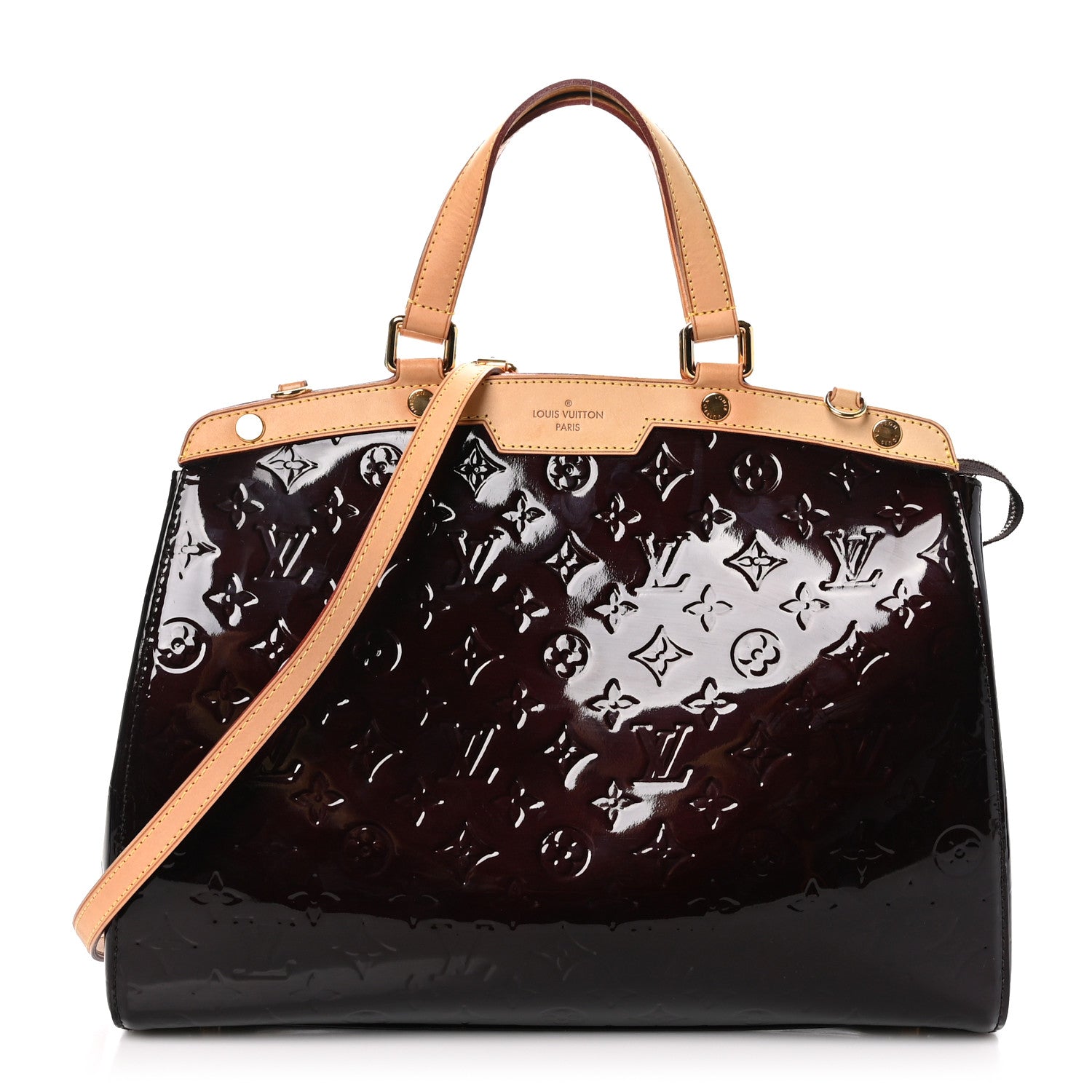 Louis Vuitton Vernis Brea MM Amarante 1 of 10