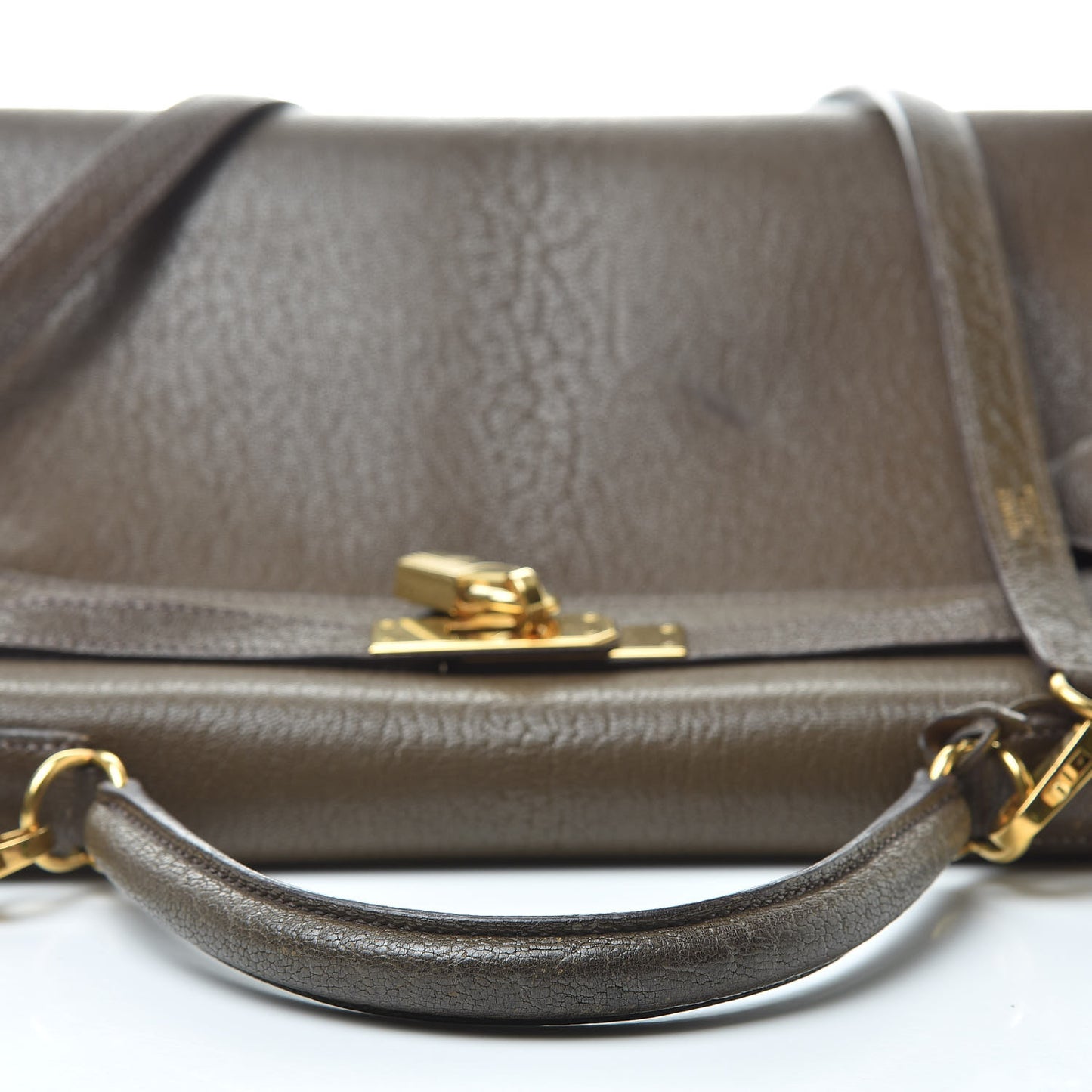 Chevre De Coromandel Kelly Retourne 32 Vert Bronze