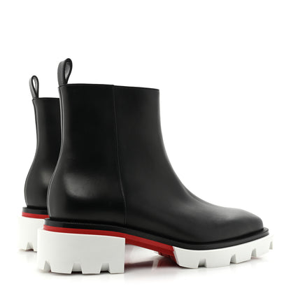 Christian Louboutin Calfskin Maxiboot Boots 38.5 Black 3 of 9