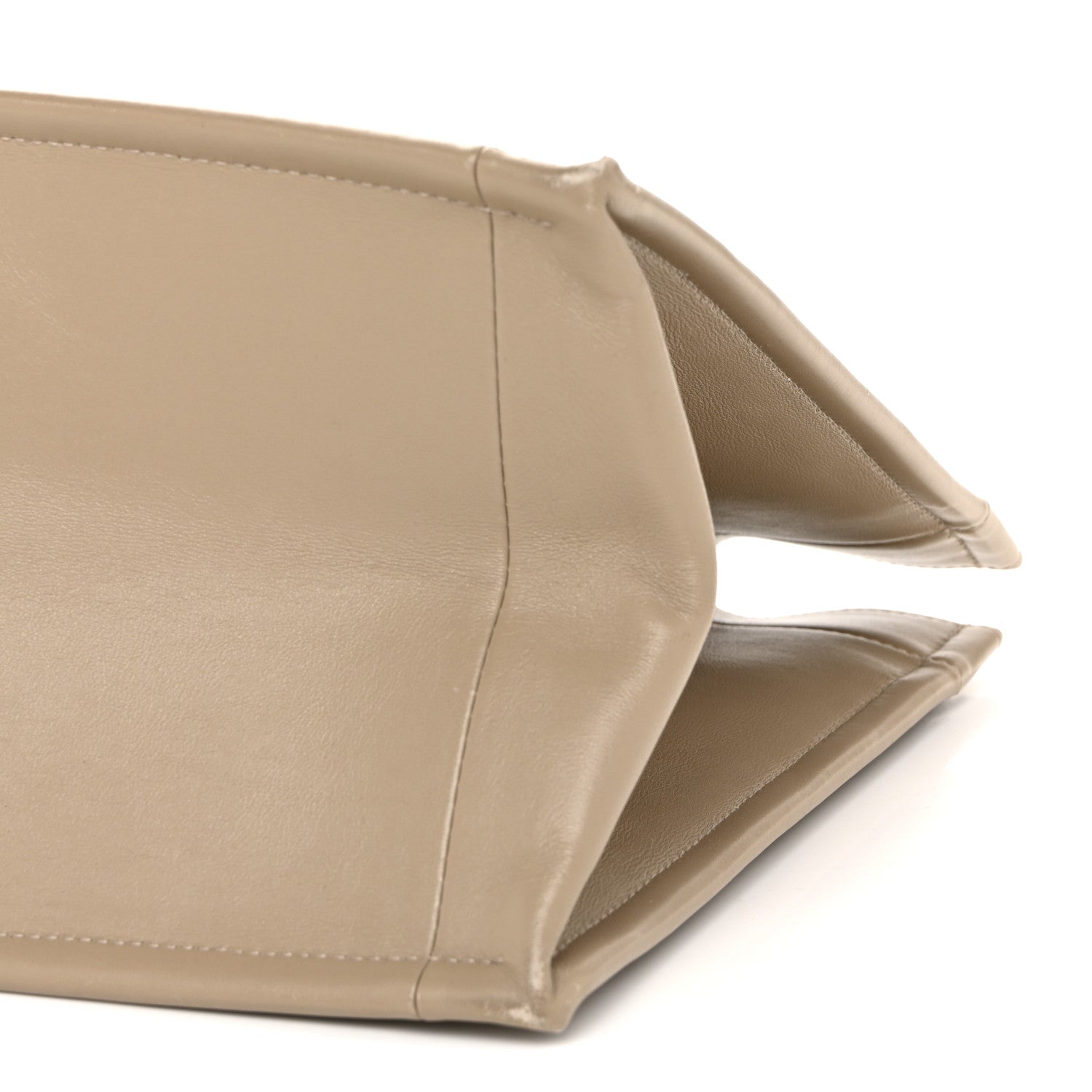 Christian Dior Calfskin Archicannage Medium Essential Tote Beige 10 of 14