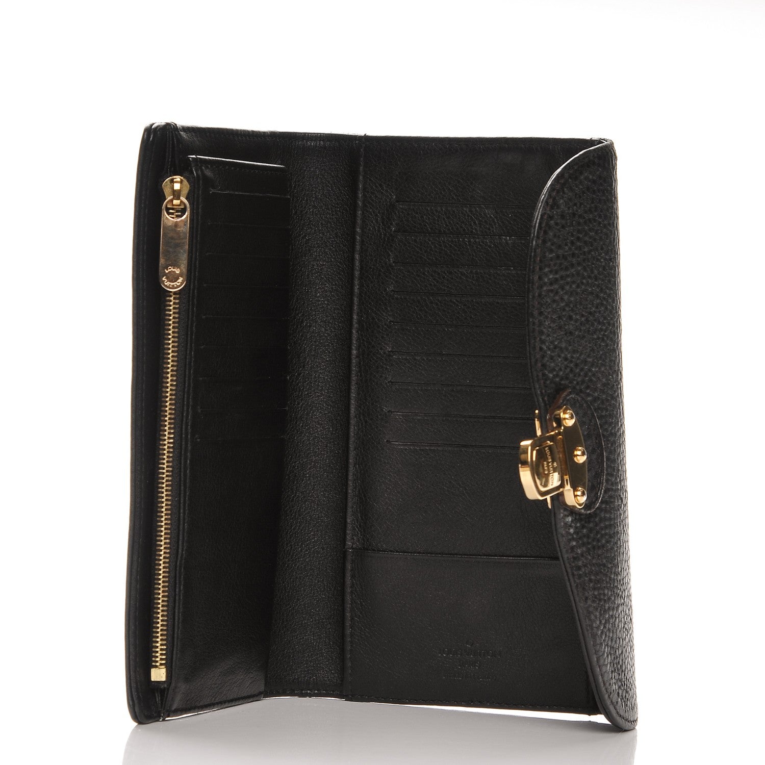 Louis Vuitton Mahina Amelia Wallet Black 5 of 10