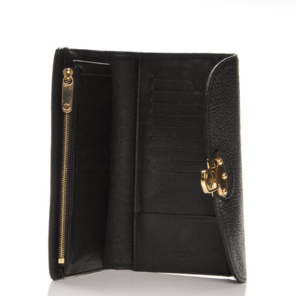Louis Vuitton Mahina Amelia Wallet Black 5 of 10