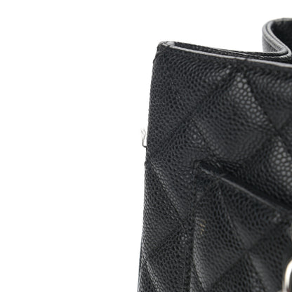 Chanel Caviar Quilted Grand Shopping Tote GST Black 11 of 12